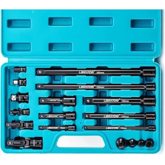 Socket Extension Set, Ratchet Extension Set, - Picture 7 of 7